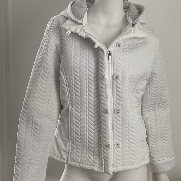 Calvin Klein Jackets & Blazers - Calvin Klein White Quilted Jacket